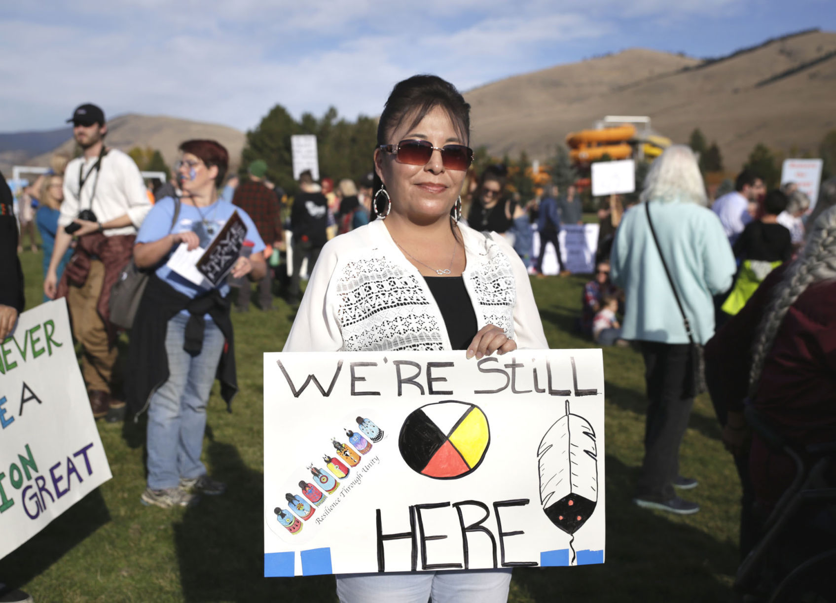 Protest sign
